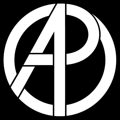 Addictive pHilosopHy Circle Logo Black Background