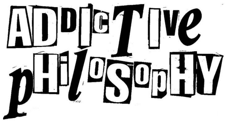 Addictive pHilosopHy Text Logo White Background